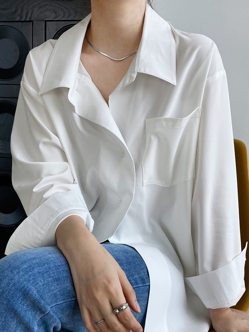 Loose Idle White Shirt