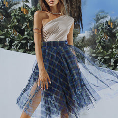 Pioneer Plaid Skirt