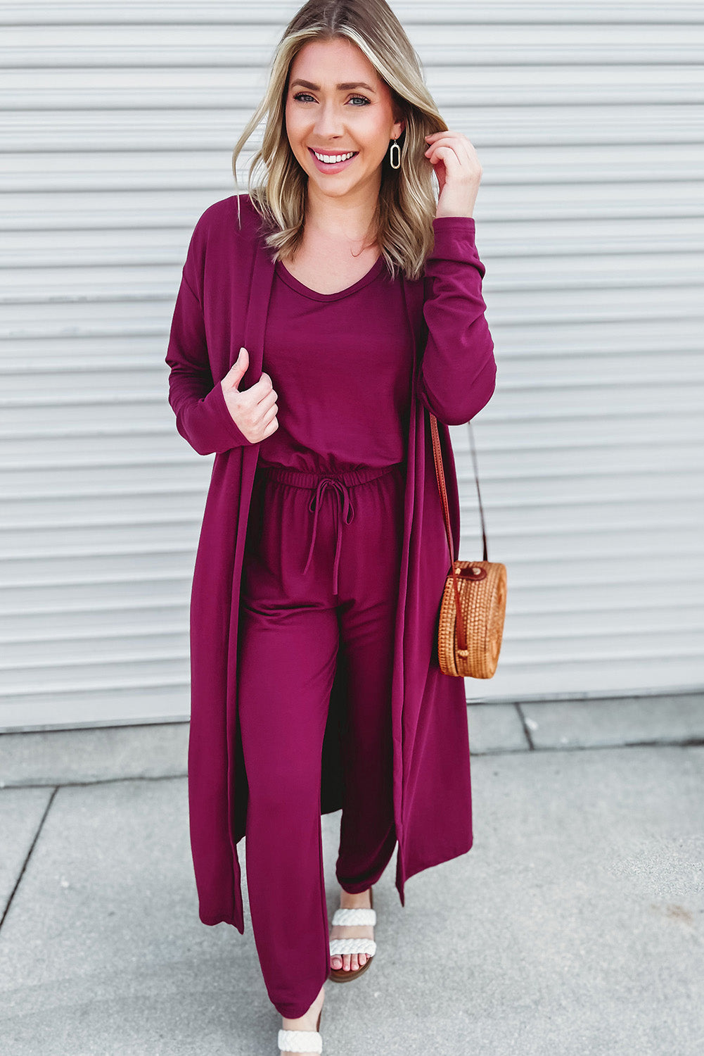 Coastal Jumpsuit & Duster Set