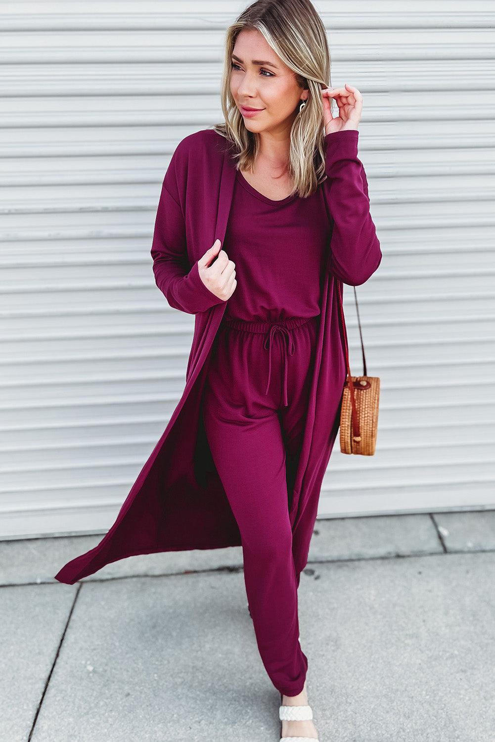 Coastal Jumpsuit & Duster Set